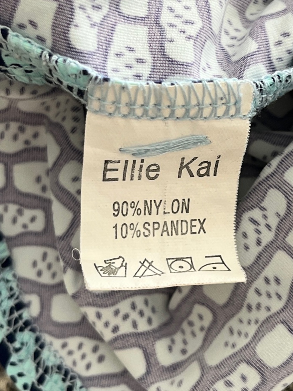 NWOT 🐚 Ellie Kai Relaxed Aqua Tunic | Beach Club Coastal Chic - Picture 12 of 14